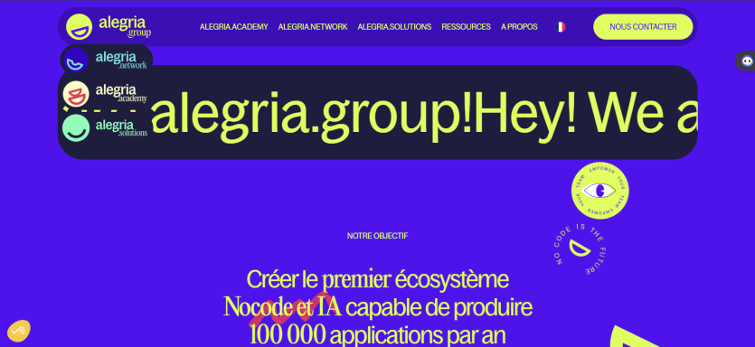 Site Alegria.group